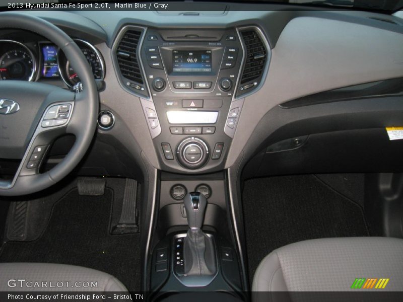 Marlin Blue / Gray 2013 Hyundai Santa Fe Sport 2.0T