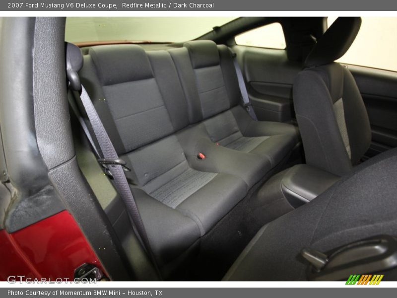 Rear Seat of 2007 Mustang V6 Deluxe Coupe