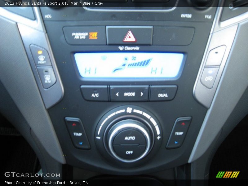 Marlin Blue / Gray 2013 Hyundai Santa Fe Sport 2.0T