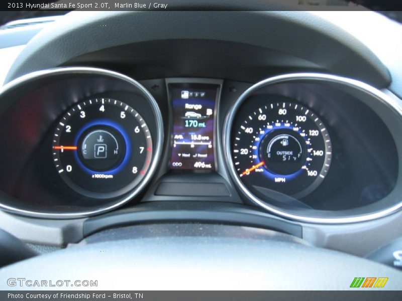  2013 Santa Fe Sport 2.0T Sport 2.0T Gauges