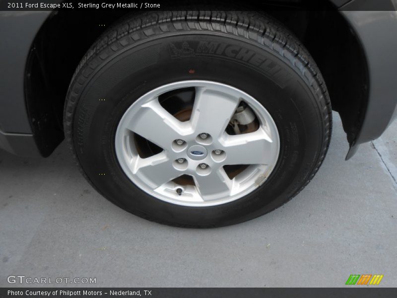 Sterling Grey Metallic / Stone 2011 Ford Escape XLS