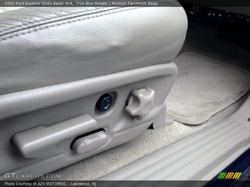 Front Seat of 2003 Explorer Eddie Bauer 4x4