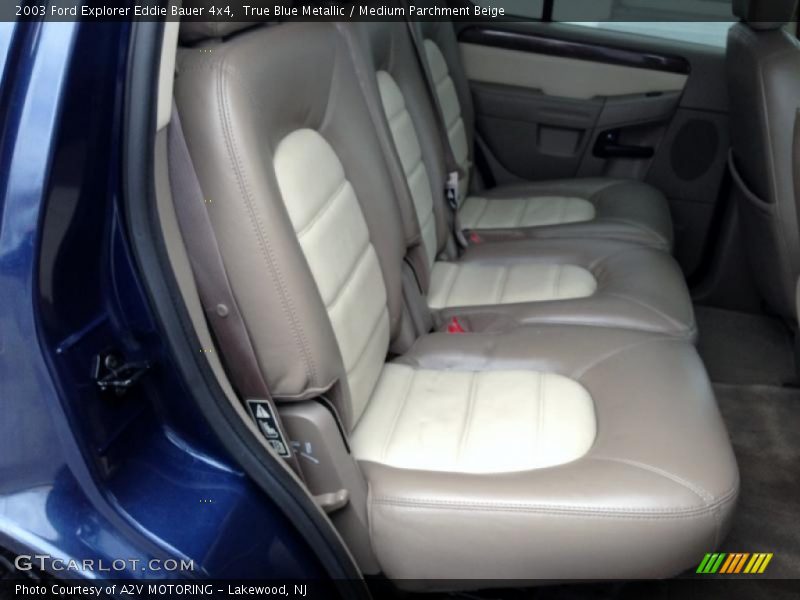 Rear Seat of 2003 Explorer Eddie Bauer 4x4