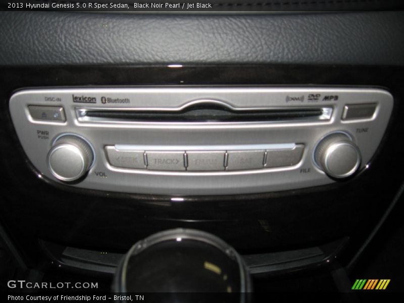 Audio System of 2013 Genesis 5.0 R Spec Sedan