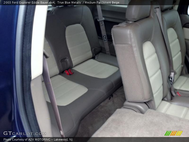 Rear Seat of 2003 Explorer Eddie Bauer 4x4