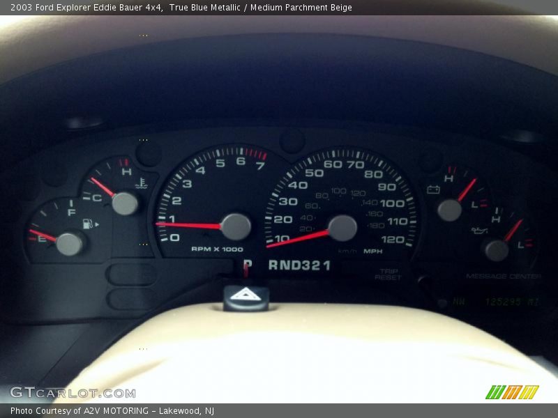  2003 Explorer Eddie Bauer 4x4 Eddie Bauer 4x4 Gauges