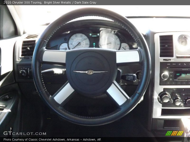 Bright Silver Metallic / Dark Slate Gray 2010 Chrysler 300 Touring