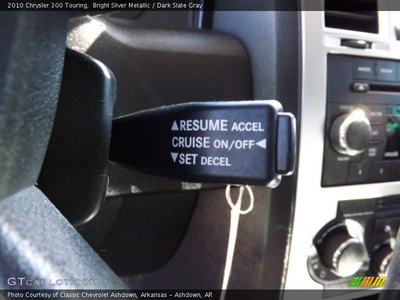 Bright Silver Metallic / Dark Slate Gray 2010 Chrysler 300 Touring