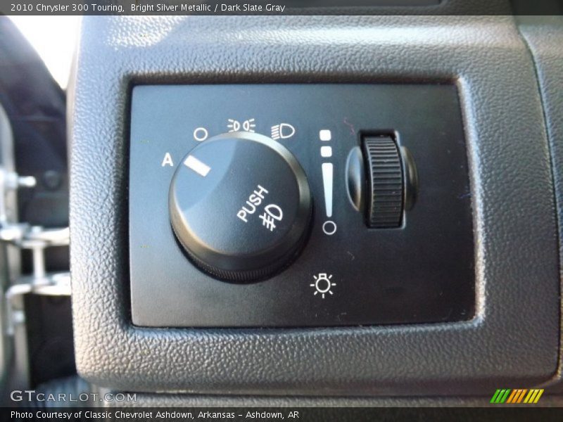 Bright Silver Metallic / Dark Slate Gray 2010 Chrysler 300 Touring