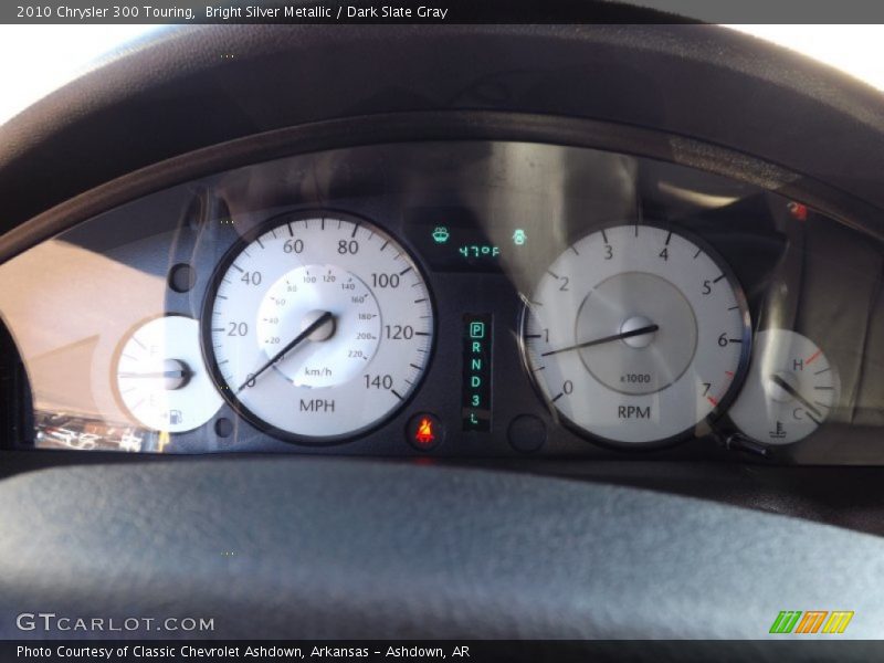 Bright Silver Metallic / Dark Slate Gray 2010 Chrysler 300 Touring
