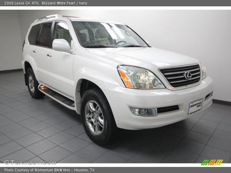 Blizzard White Pearl / Ivory 2009 Lexus GX 470