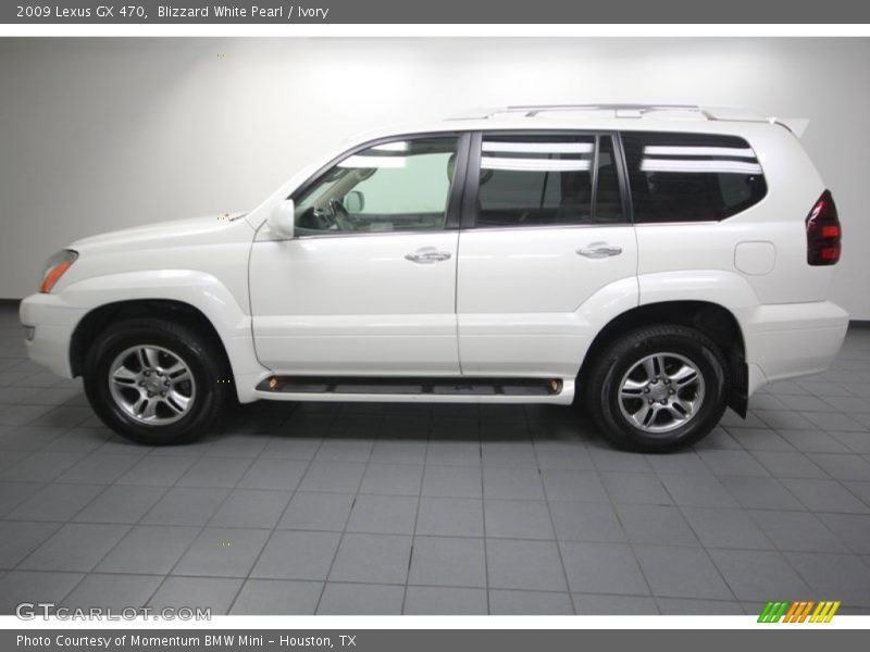 Blizzard White Pearl / Ivory 2009 Lexus GX 470