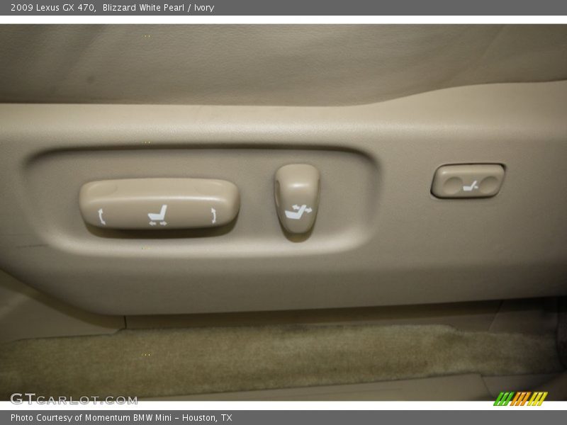 Blizzard White Pearl / Ivory 2009 Lexus GX 470