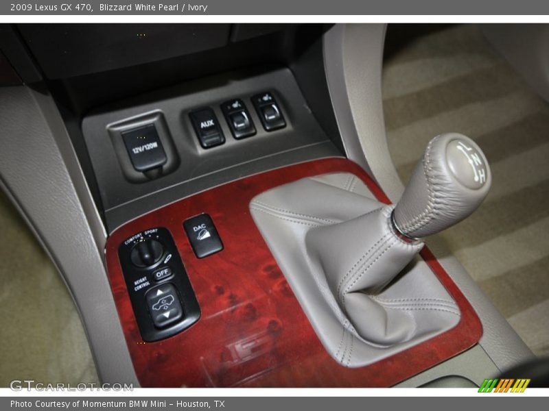 Controls of 2009 GX 470