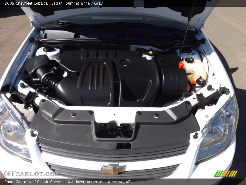 Summit White / Gray 2009 Chevrolet Cobalt LT Sedan