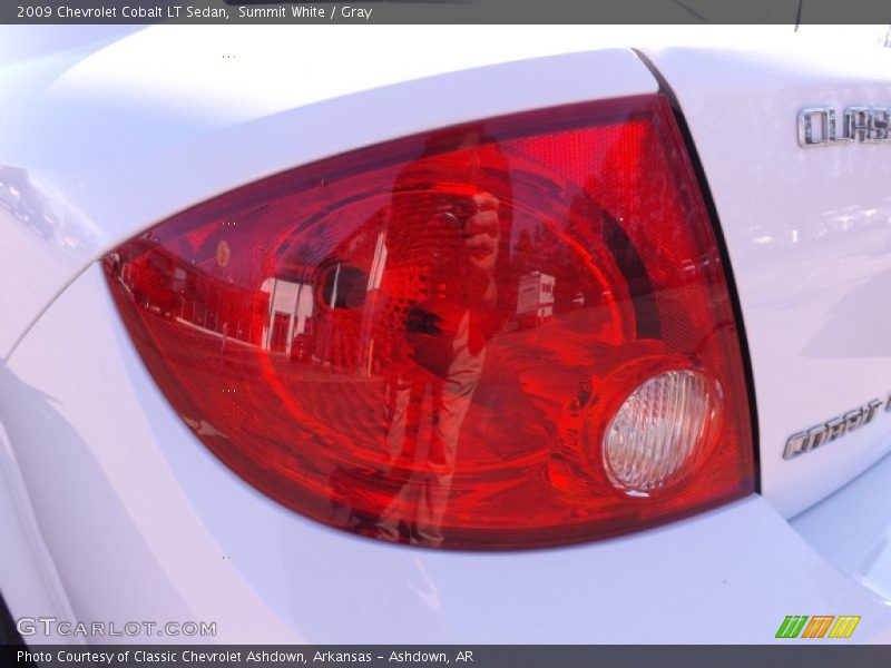 Summit White / Gray 2009 Chevrolet Cobalt LT Sedan