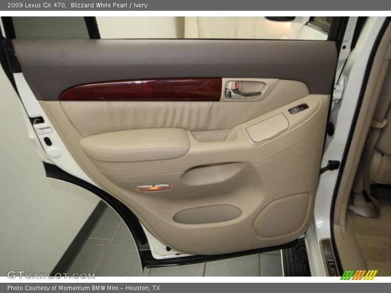Blizzard White Pearl / Ivory 2009 Lexus GX 470
