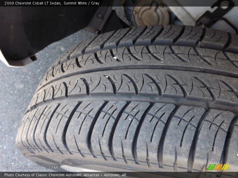 Summit White / Gray 2009 Chevrolet Cobalt LT Sedan