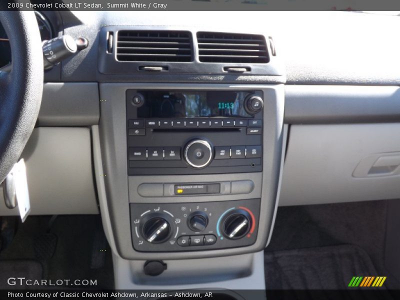 Summit White / Gray 2009 Chevrolet Cobalt LT Sedan