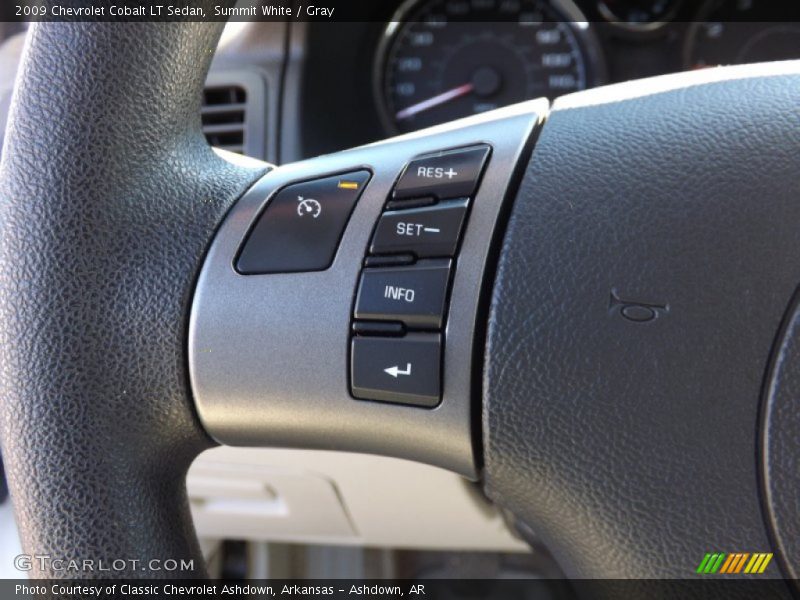 Controls of 2009 Cobalt LT Sedan