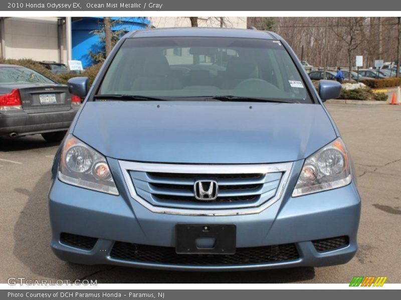 Ocean Mist Metallic / Gray 2010 Honda Odyssey EX