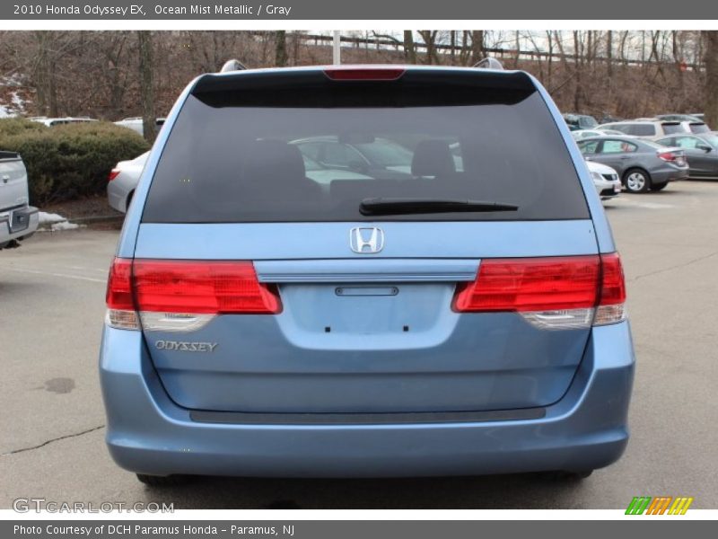 Ocean Mist Metallic / Gray 2010 Honda Odyssey EX