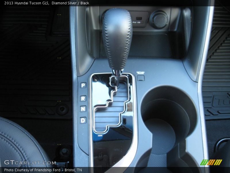 Diamond Silver / Black 2013 Hyundai Tucson GLS