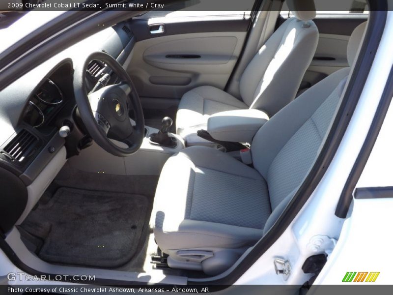 Front Seat of 2009 Cobalt LT Sedan