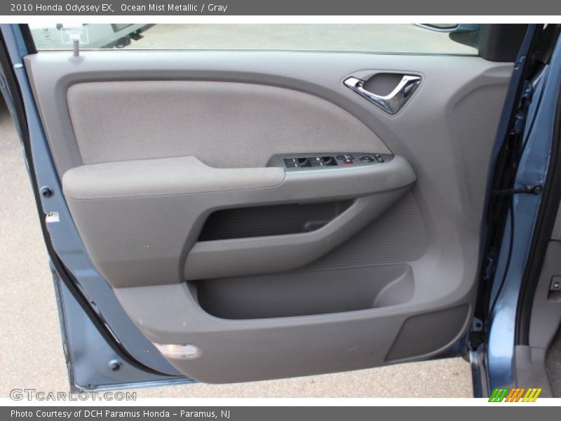 Ocean Mist Metallic / Gray 2010 Honda Odyssey EX