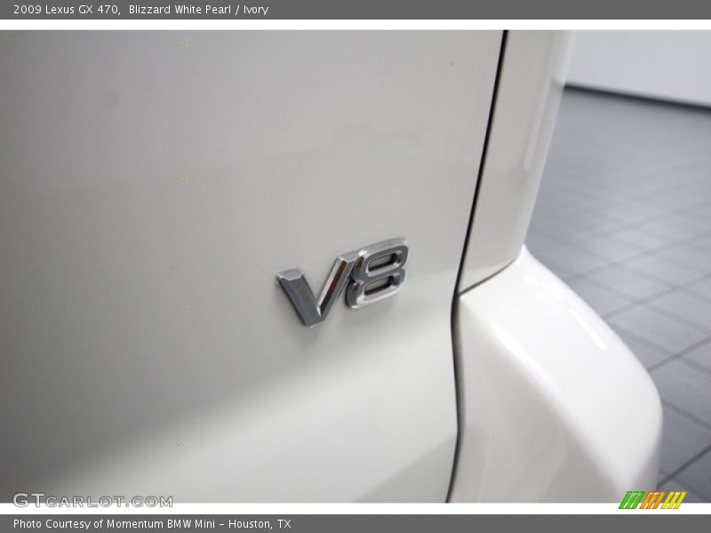 Blizzard White Pearl / Ivory 2009 Lexus GX 470