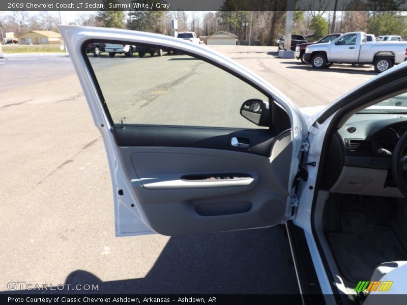 Summit White / Gray 2009 Chevrolet Cobalt LT Sedan