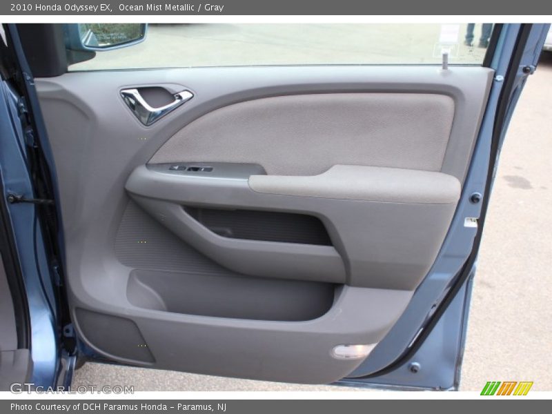 Ocean Mist Metallic / Gray 2010 Honda Odyssey EX