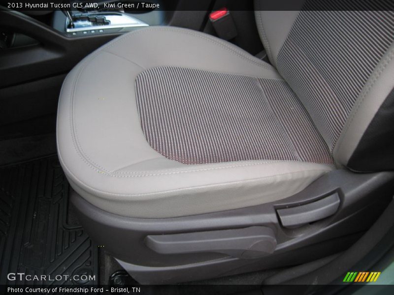 Kiwi Green / Taupe 2013 Hyundai Tucson GLS AWD