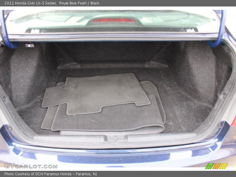 Royal Blue Pearl / Black 2011 Honda Civic LX-S Sedan