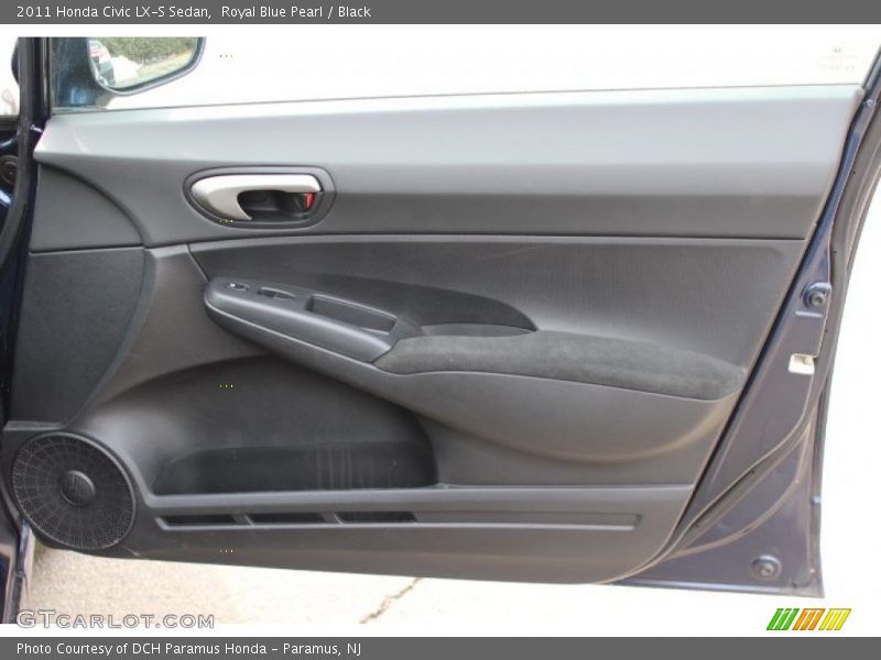 Royal Blue Pearl / Black 2011 Honda Civic LX-S Sedan