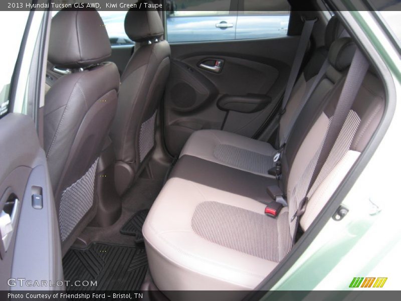 Kiwi Green / Taupe 2013 Hyundai Tucson GLS AWD