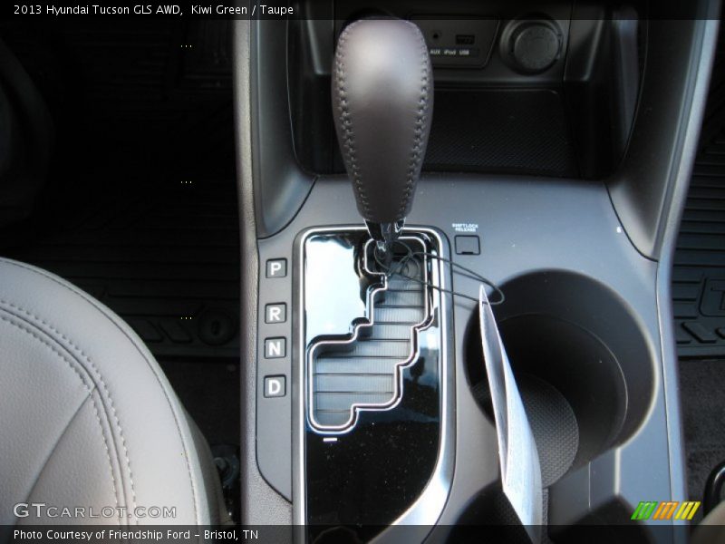 Kiwi Green / Taupe 2013 Hyundai Tucson GLS AWD
