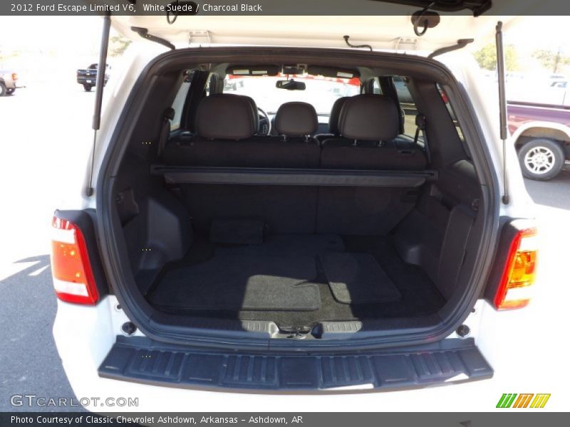 White Suede / Charcoal Black 2012 Ford Escape Limited V6