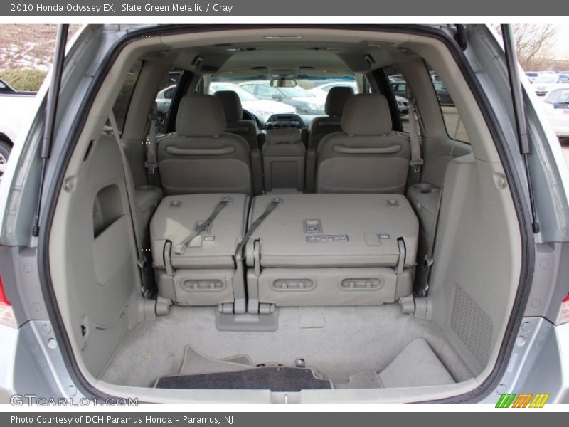 Slate Green Metallic / Gray 2010 Honda Odyssey EX
