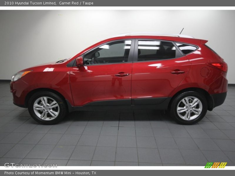  2010 Tucson Limited Garnet Red