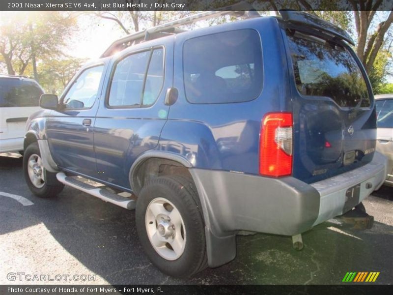 Just Blue Metallic / Dusk Gray 2001 Nissan Xterra SE V6 4x4
