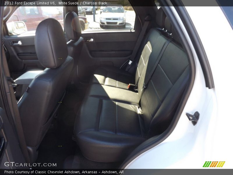 White Suede / Charcoal Black 2012 Ford Escape Limited V6