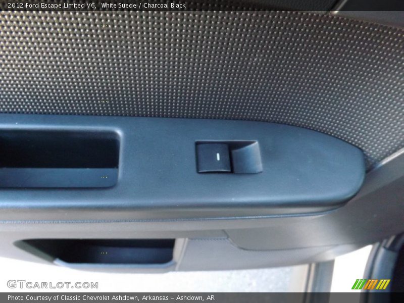 White Suede / Charcoal Black 2012 Ford Escape Limited V6
