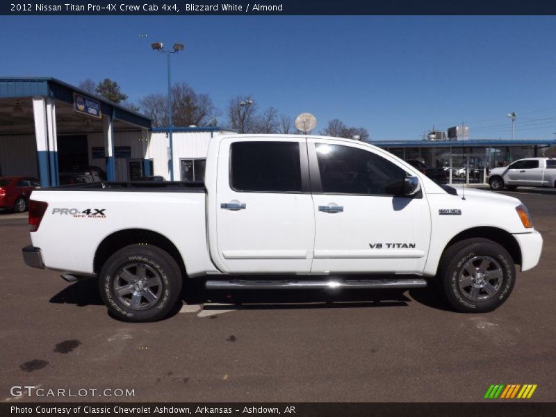  2012 Titan Pro-4X Crew Cab 4x4 Blizzard White