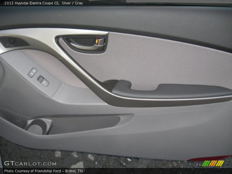 Silver / Gray 2013 Hyundai Elantra Coupe GS