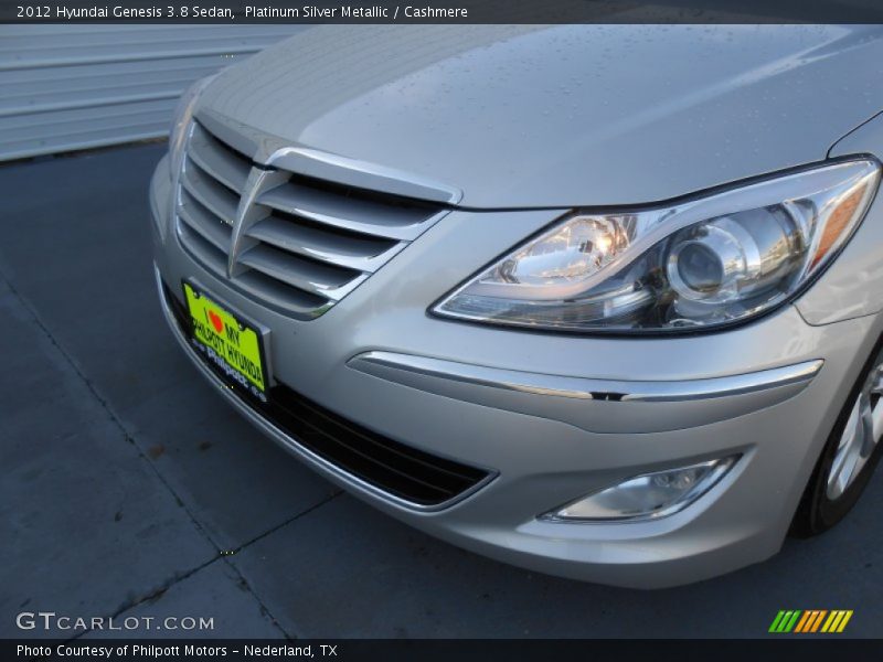 Platinum Silver Metallic / Cashmere 2012 Hyundai Genesis 3.8 Sedan