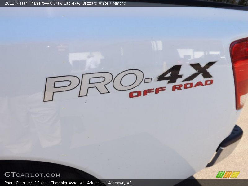 PRO-4X Off Road - 2012 Nissan Titan Pro-4X Crew Cab 4x4