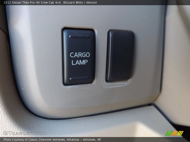 Blizzard White / Almond 2012 Nissan Titan Pro-4X Crew Cab 4x4
