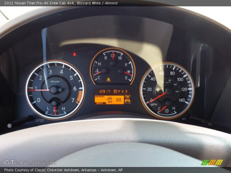  2012 Titan Pro-4X Crew Cab 4x4 Pro-4X Crew Cab 4x4 Gauges