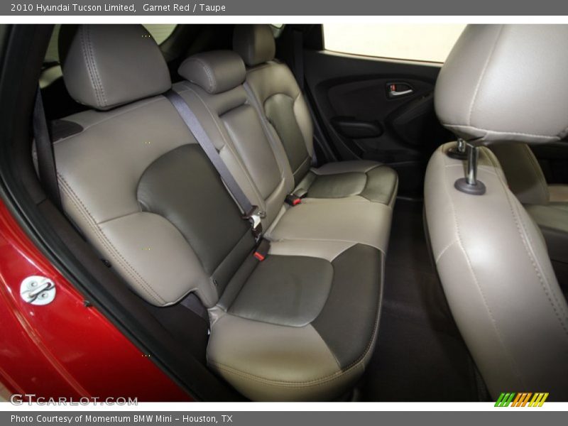 Garnet Red / Taupe 2010 Hyundai Tucson Limited